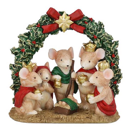 Resin Mice Nativity 13cm *ETA Nov